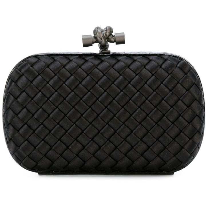 Mango Gardenia Braided Leather Bag in Black - Queen Letizia Handbags ...