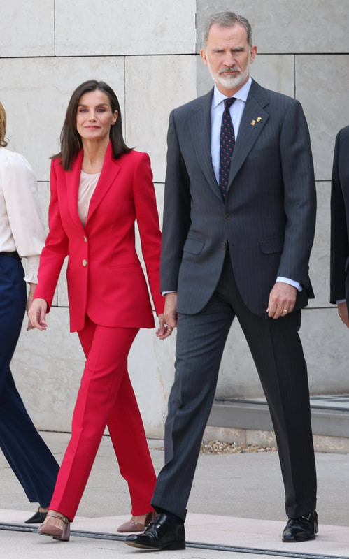 King Felipe VI and Queen Letizia attended a commemorative act for Spain's participation in the 1992 Barcelona and Albertville Olympic Games on 26 April 2024.