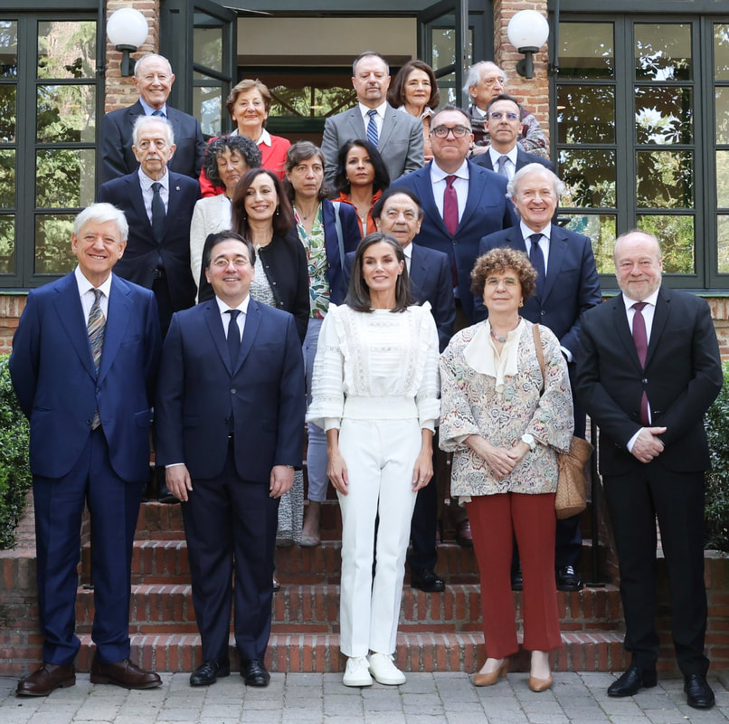 Queen Letizia chaired a meeting with the Residencia de Estudiantes (Student Residence) Board in Madrid on 12 June 2024